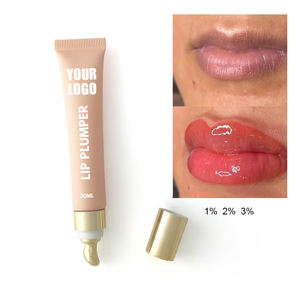Hidratante personalizado suavizar reducir las líneas finas aumento de la elasticidad brillante potenciador 1% 2% 3% labio Plumper lápiz <span class=keywords><strong>labial</strong></span> brillo de <span class=keywords><strong>labios</strong></span> aceite de <span class=keywords><strong>labios</strong></span> - Product Image 1