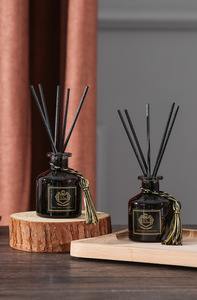 Paling Populer 50ml Reed Diffuser botol dengan kotak rumah pewangi Diffuser Set rumah - Product Image 5