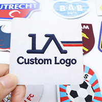 Écussons tissés personnalisés adaptés aux maillots, souvenirs de club, broderie de haute qualité, étiquettes tissées pour maillots
