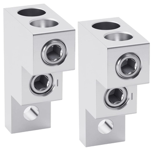 سلك تأريض ميكانيكي من الألومنيوم PB2-300 للوحة التوزيع الكهربائية، موصلان، 300 AWG، 300mcm-6sol - Product Image 1