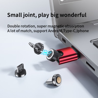 Vente en gros adaptateur portable USB type-c avec conception rotative matériau en nylon charge rapide pour Android et ordinateur/scanner de codes à barres
