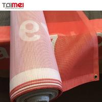 Bannière textile personnalisée, impression par sublimation, double face, designs sur mesure pour la publicité d'exposition