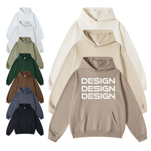 Sudaderas con Capucha para Hombre al por Mayor 2025: Cómodas, Casuales, de Moda, de Forro Polar Grueso, Oversize, Estilo Urbano, Lisas o con Estampado Bordado - Product Image 2