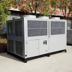 Máquina De Água De Gelo Criogênica Industrial Refrigerado A Ar Do Parafuso Chiller