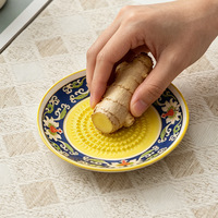 Keramische knoflookraspplaten, fruitmolenplaat, keukengebruik, gembermolen schaal