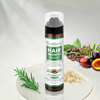 Semprotan Rambut Air Beras Rosemary Label Pribadi Dengan Biotin, Minyak Jarak, Minyak Batana, Menutrisi Akar Rambut, Anti Rambut Rontok
