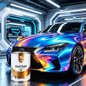 Rivestimento Acrilico ISO per Auto 1K Crystal Pearl Metallic Base Coat 2K Vernice Trasparente per Rifinitura Automobilistica LQ - Product Image 4