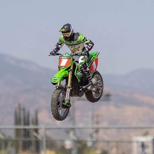 Moto électrique RC LO SI Promoto-MX à l'échelle 1/4, combo prêt à l'emploi avec gyroscope, batterie, chargeur, idéal pour le divertissement de course tout-terrain Pro Circuit - Product Image 3