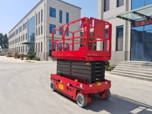 Platform Kerja Angkat Gunting EVERLIFT Elektrik 3 12m 300kg Platform Kerja Udara Hidrolik - Product Image 4