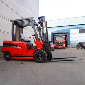 Forklift Listrik Mini Bersertifikat CE Berkualitas Tinggi 1 Ton 2 Ton 3 Ton Angkat 3m-6m Jangkauan Kondisi Baru - Product Image 4
