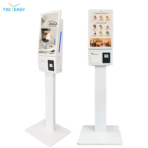 Kiosco de Autoservicio con Pantalla Táctil Capacitiva de 21.5 Pulgadas y 10 Puntos, Fácil de Usar <span class=keywords><strong>para</strong></span> Restaurantes y Tiendas de Servicio Rápido, con Certificación CE y RoHS, Precio OEM - Product Image 2