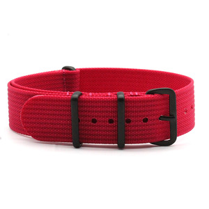 YUNSE tejido de nailon arenado 1 pieza correa de reloj PVD anillos negros 18mm 20mm 22mm correa de reloj reemplazo <span class=keywords><strong>DW</strong></span> correas de reloj - Product Image 6