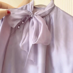 Primavera e autunno nuovo temperamento camicia a maniche lunghe stile straniero senzio stile pigro design senso della camicia da donna - Product Image 3