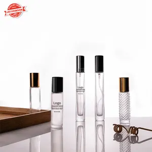 Fast Delivery Hot Sale 5ml 10ml Perfume Vials 2ml Sample Glass Bottle With Plastic Spray Pump Mini Tester Bottles