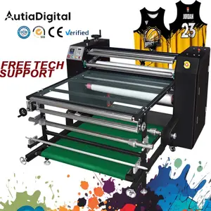 Roller Heat Press Rotary type sublimation transfer rotary Calender Roll to Roll Heat Press