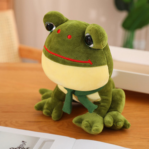 Peluche de Rana Caballero Personalizado OEM ODM, con Logotipo, Tamaño y Color Personalizables, Rana Verde de Peluche <span class=keywords><strong>para</strong></span> Venta al Por Mayor, Souvenir Promocional - Product Image 4
