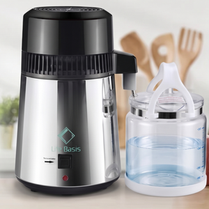 Máquina de <span class=keywords><strong>agua</strong></span> <span class=keywords><strong>destilada</strong></span> Laboratorio 4L Dispositivo de <span class=keywords><strong>agua</strong></span> <span class=keywords><strong>destilada</strong></span> eléctrica de acero inoxidable con jarra de vidrio - Product Image 1