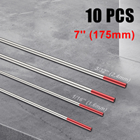 Electrodos de Tungsteno FEIFANKE CE ISO WL20 con Punta Azul 1.6x175mm 2% Lantanados para Soldadura TIG, 10 Unidades por Paquete
