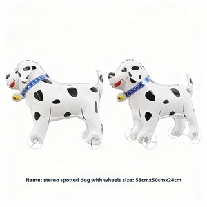 Base rodante inflable de aluminio con ruedas para globos de animales, diseño de dibujos animados, para exhibición de globos infantiles en fiestas - Product Image 4