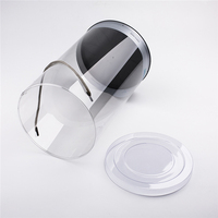 Emballage en plastique à impression personnalisée, pour bonbons, avec Tube transparent en acétate