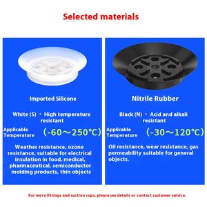 真空発生器非バッファリングハードウェアマニピュレータ空気圧部品Zpt40H/63H/80H/100H/125H-B01-A16頑丈 - Product Image 3