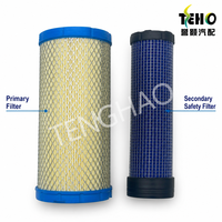 Boîtier de filtre à air TENGHAO Bajaj Rickshaw TVS King, ensemble filtre à air pour tricycle Tuk Tuk, boîtier d'admission à double filtre