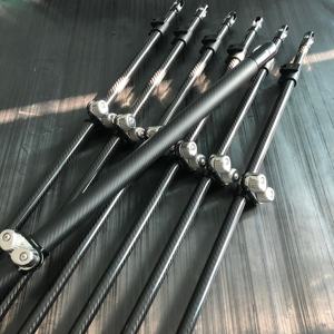 MARCH OEM Factory Wholesale High Quality Lightweight Carbon Fiber Sunfly Boat Shade Poles Canopy Tent for Yacht - Product Image 2