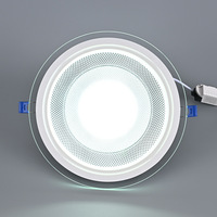 Petit plafonnier moderne 6W LED Cob en aluminium Spot encastré Downlight pour la maison, l'hôtel, le bureau, design carré à indice élevé IP33