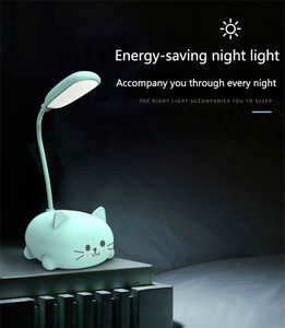 Portable <b>LED</b> Desk <b>Table</b> Lamp Foldable Lighting Cute Cartoon Desk Lamp USB Charged <b>LED</b> Reading <b>Light</b> Eye Protection Night <b>Light</b> - Product Image 5