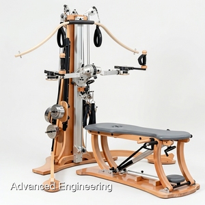 Transformez les routines d'entraînement standard grâce <span class=keywords><strong>à</strong></span> cette machine d'équipement Pilates Fittech gyrotonic de qualité industrielle. - Product Image 3
