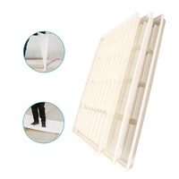 L'usine fournit directement un moule en plastique durable pour plancher de latte de porc