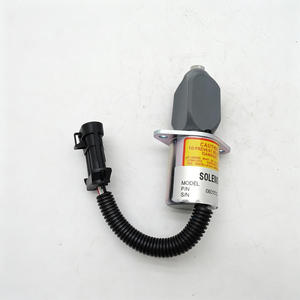 Válvula solenoide de corte de combustible para maquinaria de construcción, solenoide de parada 6681512 - Product Image 3