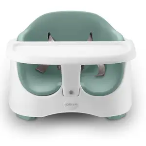 Fábrica china honeyway sell baby booster chair con cojín de PU cómodo, silla de bebé comedor para restaurante