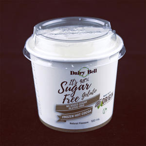 Tasse de crème glacée en papier de qualité alimentaire, Double PE biodégradable, papier artisanal, pompe à <span class=keywords><strong>lait</strong></span> <span class=keywords><strong>maternel</strong></span> gratuite, papier chocolat or, bonbons, yaourts - Product Image 3