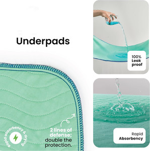 Toptan Premium emicilik yeniden inkontinans pedleri yıkanabilir Underpads Pet çiş pedleri - Product Image 3