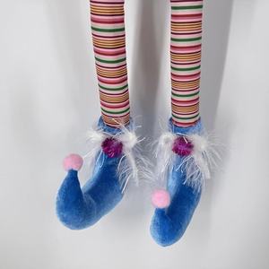 Nuevo Diseño de Duende de 80 cm, Muñeco Decorativo Moderno y Ecológico, Adorno Navideño de Tela Rosa a la Moda <span class=keywords><strong>para</strong></span> Navidad - Product Image 4