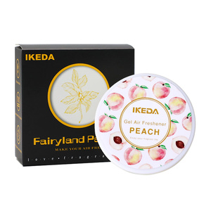 Désodorisant pour <span class=keywords><strong>voiture</strong></span> IKEDA Fairyland Peach Gel - Parfum longue durée, éliminateur d'odeurs pour l'intérieur des véhicules - Product Image 6