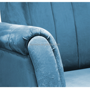 Laynsino mobili moderni per la casa Divani in velluto <span class=keywords><strong>blu</strong></span> cielo a 2 posti sedie a sdraio componibili da salotto moderna collezione - Product Image 5