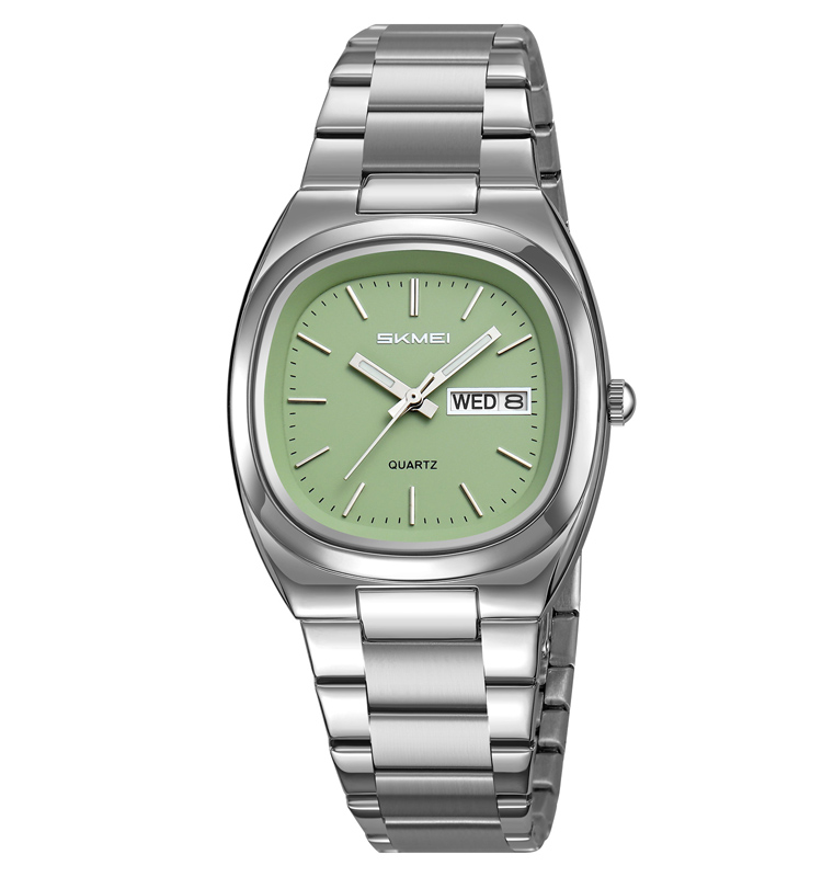 Argent/vert