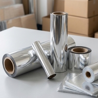Film isolant en feuille d'aluminium laminé PET métallisé - Réfléchissant, écologique, résistant au feu