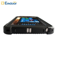 Tableta Robusta IP67 Resistente al Agua, Escáner de Código de Barras Industrial, Windows 10, 4G WiFi, GPS 4.0, 4GB RAM, 64GB ROM, para Interiores y Exteriores