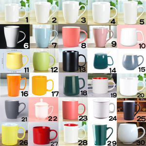 Tazas de Cerámica Nórdicas de Color Sólido, Aptas para Lavavajillas, para Uso Diario en el Hogar, Tazas de Regalo con Opción de Logotipo Personalizado - Product Image 1