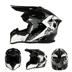 Casco per Moto Fuoristrada OEM ODM in ABS Sicuro di Alta Qualità con Visiere per Guida All'aperto - Product Image 4