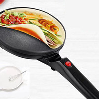 Crêpière Électrique Portable Antiadhésive en Fonte 1200W avec Contrôle Automatique du Thermostat 110V/220V pour Usage Domestique et Hôtelier