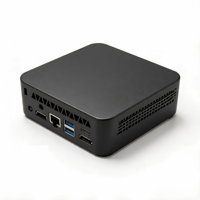 Mini PC U5 Intel I5 4250 con Wifi, Miniordenador de Escritorio Sin Ventilador, Intel Linux, Windows 11 Business