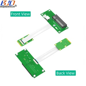 Nhà Máy Bán Buôn 180 Độ Pci-E 8X Khe Cắm + USB 2.0 Kết Nối Để Mini Pci-E MPcie Adapter Thẻ Với Từ Pad + Fpc Cáp - Product Image 4