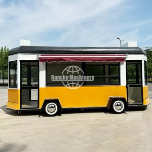 รถขายกาแฟเคลื่อนที่ รถขายอาหารริมทาง ขาย- รถขายอาหารสแตนเลส ทนทานต่อการเกิดสนิม ขายขนม ฮอทดอก ไอศกรีม - Product Image 2