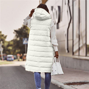Vendita calda cappotti gilet lungo da <span class=keywords><strong>donna</strong></span> a sbuffo da <span class=keywords><strong>donna</strong></span> con cappuccio cardigan <span class=keywords><strong>piumini</strong></span> taglie forti giacche <span class=keywords><strong>invernali</strong></span> da <span class=keywords><strong>donna</strong></span> con cappuccio - Product Image 6
