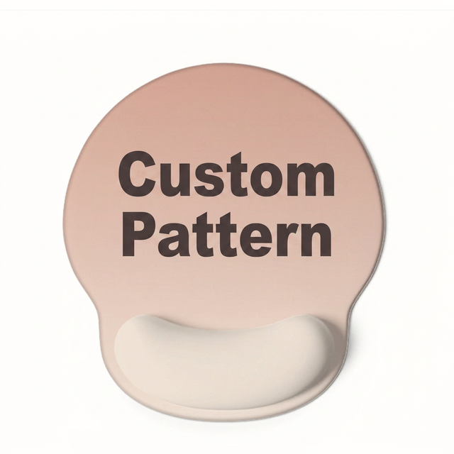 Custom Mouse Pad with Wrist Rest Ergonomic Support Personalized Logo Print Pu Silicone Base for Bulk Order