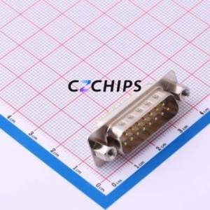 X0115WC2W2 D-Sub/VGA Connector DIP Connector ( Connector Type: Standard D-Sub )( Gender: Male )( Total Number of PINs: 15P ) - Product Image 1